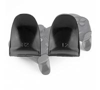 Annadue Extendeurs de Déclenchement L2 R2 pour PS 4, 1 Paire L2 R2 Boutons Trigger Extenders Extension pour Le Contrôleur PS 4, étendu et Conception Antidérapante (Black)