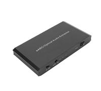 Annadue Extracteur Audio EARC, Adaptateur Audio Optique 192 KHz vers HDMI 3,5 Mm avec DAC 24 Bits, Prise en Charge 7.1 5.1 2.0 pour Barre de Son TV Home Cinéma, Aluminium CEC.