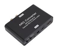 Annadue Extracteur Audio HDMI ARC, Convertisseur DAC Audio ARC 192KHz, Convertisseur Numérique en Analogique avec une Prise Casque Optique, Stéréo et 3,5 Mm pour le Système de Son TV