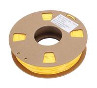 Annadue Filament D'imprimante TPU 3D, 1,75 Mm de Faible Odeur de Faible Odeur de Déformation Minimale Flexible Forte de ténacité Graisse, avec une Tolérance à Haute Précision 0,02 Mm (YELLOW)