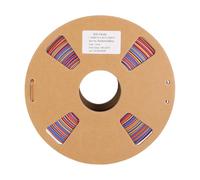 Annadue Filament PLA 1,75mm Soie, Rouge Or Bleu Arc-en-ciel, 3 Couleurs,