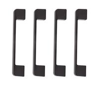 Annadue Finition Noir Mat, Longueur 136 Mm, Distance entre Trous 128 Mm, | Finition noire mate, longueur 136 mm, distance des trous 128 mm, poignée ergonomique, avec vis de montage.