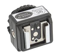 Annadue Flash Hot Shoe Mount Adapter avec Port PC Sync | Connecteur universel pour flash d\'appareil photo, prise de synchronisation PC, déclencheur stroboscopique de studio,