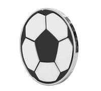 Annadue Flip d'arbitre avec étui - Lancer de Football en Alliage Durable pour la Sélection Latérale du Juge, Motif en Relief de Football Exquis, pour les Joueurs et les Fans