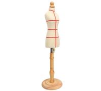 Annadue Forme de Robe de Modèle de Mini Poupée, Mannequin de Tailleur Professionnel Réglable, Forme de Robe de Couture Flexible pour l'artisanat de Bricolage, de Mini Idéale pour Le Prototypage de