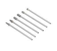 Annadue Fraise Rotative Carbure, 6 Pièces Lime Tungstène pour Meuleuse