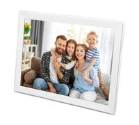 Annadue Frame d'image Intelligent de 15 Pouces Smart Frame Numérique Tacy écran Tactile 1024x768 HD 178 ° Angle de Visualisation de Largeur 32 Go de Stockage avec (Prise UE)