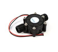 Annadue Générateur de Turbine à Eau, générateur Hydroélectrique Haute Puissance 10 W, Sortie Réglable DC 0~80 V, Outil de Charge d'Eau pour Ruisseau de Jardin Domestique Hors Réseau (0-80V)