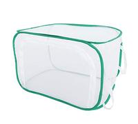 Annadue Grande Cage Portable Pliable, Enclos d'élevage Durable avec Fermeture éclair, Maison en Ventilée pour Chenilles et Papillons, Facile à Transporter (40 * 40 * 60cm)