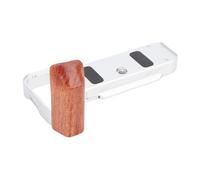 Annadue Grip en Forme en L pour A7CII, A7CR, Caméras A7C2, Aluminium Alloy Wood L Forme Mandgrip avec Plaque de Libération Rapide et Trou de Vis de 1/4" (Silver)