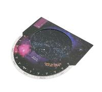 Annadue Guide de Carte des étoiles, Accessoire de Télescope d'astronomie de Recherche d'étoiles de Direction Rotative, Carte du Ciel Nocturne pour Une Latitude Nord de 30 à 50 Degrés, Outil