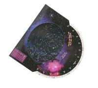 Annadue Guide de Carte des étoiles, Accessoire de Télescope d'astronomie de Recherche d'étoiles de Direction Rotative pour Une Latitude Nord de 30 à 50 Degrés