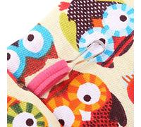Annadue Hamac à Oiseaux, Grotte de Lit de Tente Suspendue en Peluche Douce, Balançoire de Cage à Oiseaux, Lit Suspendu Chaud et Confortable pour Perroquets de Petite et Moyenne Taille (Hibou)