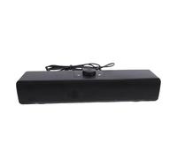 Annadue Haut-Parleur de Bureau Stéréo Bluetooth 5.0, alimenté par USB, avec éclairage Rvb Dynamique, Contrôle du Volume Rotatif, pour PC Portable, Musique de Jeu