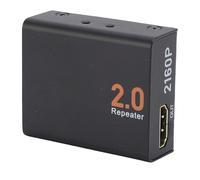 Annadue HDMI 2.0 Extender 98.4ft, 4K 60Hz 18 Gbps Booster, 30m Range avec Coque en Fer pour le Théâtre/Jeu Home (Plug and Play)