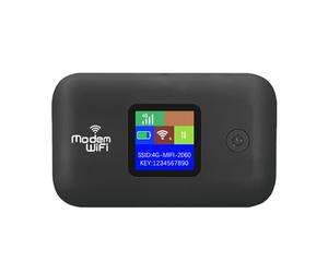 Annadue Hotspot Mobile 4G LTE, Routeur 4G Portable avec Emplacement pour Carte SIM, Point d'accès sans Fil 300 Mbps pour Les Voyages, Routeur pour l'europe, l'Afrique, 'Asie du Sud-Est, Le Moyen