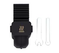 Annadue Imprimante 3D Hotend 0,8 Mm Hotend 0,8 Mm en Acier trempé 0, Buse Magnétique Semi-assemblée Entièrement en Métal avec Couvercle en Silicone pour Laboratoire X2D (1PC)