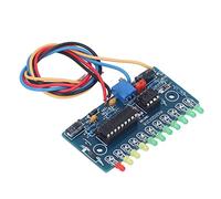 Annadue Indicateur de Niveau Audio LED, Carte 10 Segments pour Préamplificateur VU-mètre, 11 LED 3 Mm, Câblage Facile pour Haut-Parleur 1 X