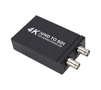 Annadue Interface Multimédia HD vers Convertisseur SDI | Sortie Boucle 4K, Convertisseur Audio Vidéo 3G SDI / HD SDI / SDSDI à 2 Voies, Détection Automatique de Sortie SDI