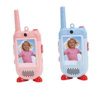 Annadue Interphones Vidéo sans Fil pour Enfants, écran Portable HD de 2 Pouces pour Les Appels Face à Face en Temps Réel, Jouets pour Tout-Petits pour L'intérieur et L'extérieur,