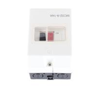 Annadue Interrupteur de Protection de Moteur Disjoncteur étanche MC02-9-14A 220 V/380 V, Interrupteur de Protection de Moteur avec IP55, contre les Surcharges de Court-circuit pour Asynchrone