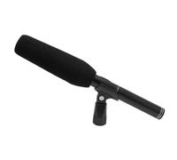 Annadue Interview du Condenseur Microphone, Modèle de Ramassage Cardioïde 11 Pouces Microchique Micro pour Caméras Vidéo Dslr