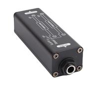 Annadue Isolateur de Signal Sonore, Isolateur de Bruit Passif Audio de 6,35 Mm, éliminateur de Bourdonnement (élimine le Bruit de Bourdonnement) pour la Scène à Domicile en Studio