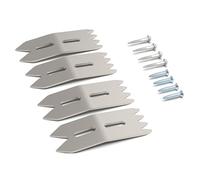 Annadue Jeu de Pinces de Limite pour le Travail du Bois, 4 Pièces, Pince de Fixation pour Planche de Bois en Alliage d'aluminium pour un Positionnement Précis, Installation Facile