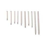 Annadue Jeu de Vis de Bracelet de Montre de 10 Tailles, Accessoires d'outils de Réparation de Montre avec Boîte de Rangement, 50 Vis de en Métal pour Goupille de Bracelet de d'horloger