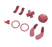 Annadue Joysticks en Métal 15 en 1, Accessoire de Jeu de Remplacement pour ManetteElite Series 2, compatibilité Parfaite, Matériau de qualité Supérieure, Excellent Toucher (rouge)