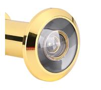 Annadue Judas de Porte, Grand Angle de Vision de 200 Degrés, Couvercle de confidentialité Robuste avec Chrome Brillant, Lentille Optique Haute clarté, Judas à Vue Large pour la sécurité de la Maison