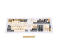 Annadue Keycaps PBT de Profil XDA, 125pcs Retro Game Console Keycap Ensemble, Clés de Clés de Colorant Adaptées à la Plupart 60% 65% 100% Clavier Mécanique TKL