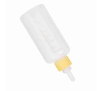Annadue Kit d'allaitement pour Animaux de Compagnie, 6 Pièces de 60 ML, Biberon pour Chiot, Chaton, Petit Chien, Chat, Kit de Soins d'alimentation au Lait avec Brosse, Biberon Rose pour Animaux