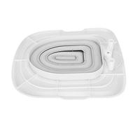 Annadue Kit de Dressage de Toilettes pour Chat, Entraîneur de Bac à Litière Réutilisable Universel, Siège de Toilette écologique pour Le Nettoyage des Animaux de Compagnie, Outil de Dressage de Chat