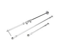 Annadue Kit de Modification d'assemblage de Volant Avant Go Kart, Support de Mécanisme de Direction, Ensemble de Biellettes de Direction pour Go Karts de 168ml, Bricolage