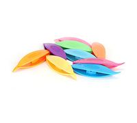 Annadue Kit de Navettes de frivolité à Surface Lisse avec Différentes Couleurs, 9 Pièces, Outil Artisanal pour la Plupart des Scénarios, Matière Plastique