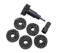 Annadue Kit de Resurfaçage de Moyeu de Roue, Outils de Nettoyage de Goujons de Nettoyage de Moyeu de Frein t Perceuse de 1/2 Pouce, Nettoyant de de Frein étanche à l'eau pour la Réparation de