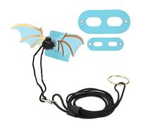 Annadue Laisse de Lézard Souple, Harnais de Dragon Barbu Réglable pour Reptiles, Laisse de Marche pour Petit Animal de Compagnie pour Lézard, Harnais Confortable pour Reptiles Dragon Barbu (Blue)