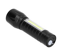 Annadue Lampe de Poche Rechargeable USB, Lampe Torche à Main Zoomable avec Lumière Latérale COB, de Poche Portable pour Camping d'urgence