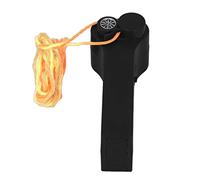 Annadue Lanceur de Corde, Ensemble de Jouets à Hélice électrique, Jouet de Lanceur de Corde de Couleur Vive à Structure Compacte pour Chats, Enfants, Jouets d'extérieur pour Adultes (Black)