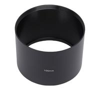Annadue Le Capot D'objectif 105 Mm, Intérieur Anti-Regard Mate Empêche la Lumière Parasite Réduit L'éblouissement, avec Une Interface Filetée de 95 Mm pour Les Sports 60-600 Mm 150-600
