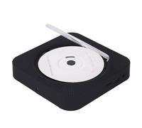 Annadue Lecteur CD Bluetooth Portable, Lecteur CD Mural, Bluetooth 5.0, Prend en Charge la Télécommande, adapté aux étudiants écoutant L'apprentissage (Black)