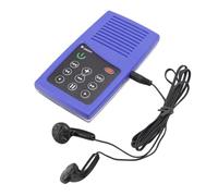 Annadue Lecteur de Son Solaire, Nouvelle Version Internationale NIV et Bible Française, Lecteur de Son électronique à Charge Solaire de Mémoire 8G pour écouter Les Écritures, Appareil Audio Portable