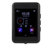Annadue Lecteur MP3 à écran Tactile Complet de 2,4 Pouces, Bluetooth 5.0, Effets Sonores sans Perte, Haut-Parleur HD intégré, Enregistreur Vocal, Radio FM, Livre électronique, adapté
