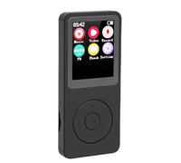 Annadue Lecteur MP3 HiFi Bluetooth 5.4, écran LCD 2,4 Pouces, Lecteur de Musique Portable avec Radio FM, Enregistreur Vocal, pour Les Sports de Plein Air et Les Voyages (avec Carte mémoire 64G)