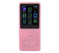 Annadue Lecteur MP3, Lecteur de Musique MP3 Portable avec écran TFT 1,82 Pouces, Lecteur de Musique Numérique Multifonctionnel avec Bluetooth pour étudiants, Adolescents, (P Ink)
