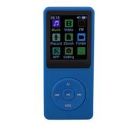 Annadue Lecteur MP3, Lecteur de Musique MP3 Portable avec écran TFT 1,82 Pouces, Lecteur de Musique Numérique Multifonctionnel avec Bluetooth pour étudiants, Adolescents, (Blue)