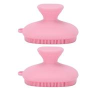 Annadue Lot de 2 épurateurs de Visage en Silicone, Exfoliants Portables Imperméables avec Trou de Suspension, Brosse Nettoyante pour le Visage de qualité Alimentaire pour les Soins Quotidiens de la