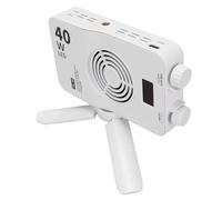 Annadue Lumière de Remplissage RVB 40 W, luminosité Variable 3000-7000 K, Angle D'éclairage 160°, Panneau LED Portable pour Photographie en Extérieur, Streaming en Direct, Trou fileté