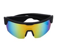 Annadue Lunettes de Cyclisme Intelligentes de Sport, Lunettes de Soleil de Musique Bluetooth étanches IPX4 avec Toucher, Micro, Haut-Parleur, pour la Course à Pied, Le Vélo, la (Colorful)